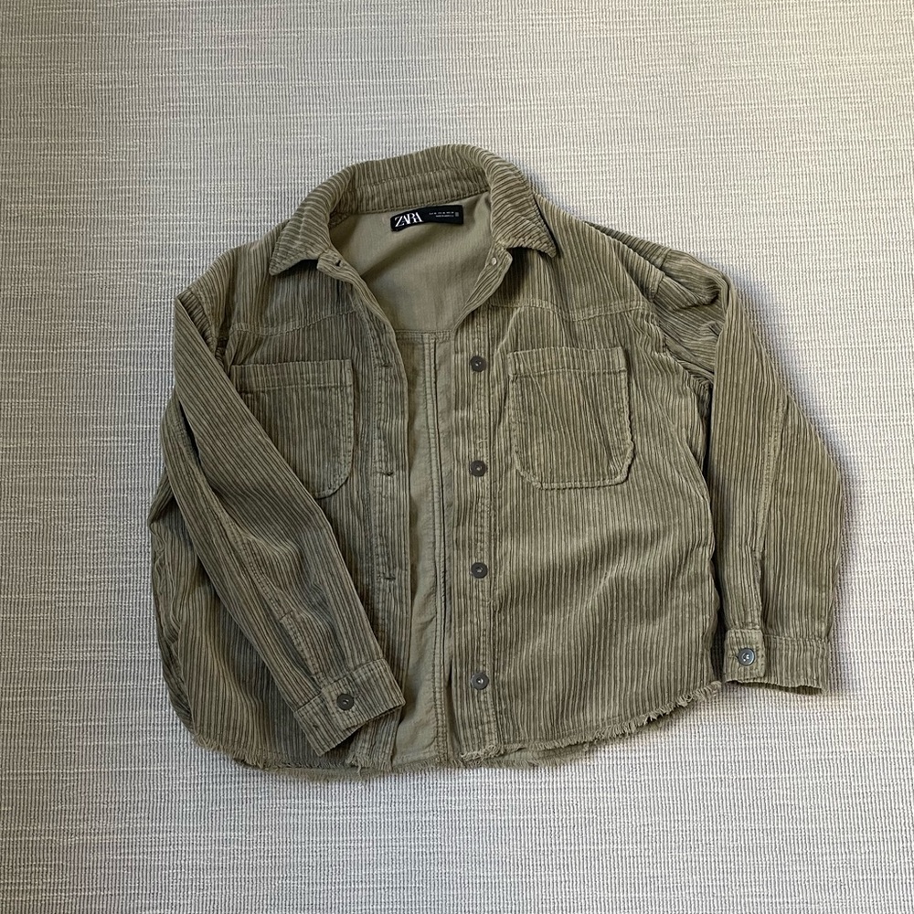 Green Zara Jacket